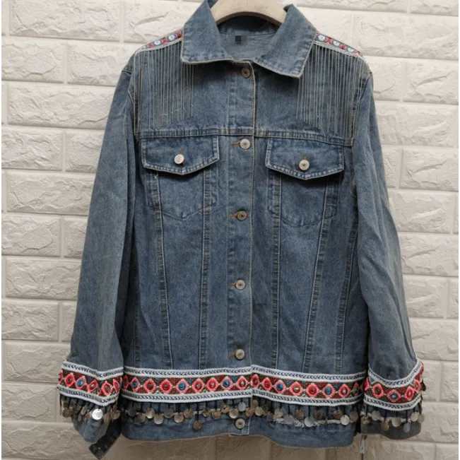 TOP COAT DENIM JACKETS
