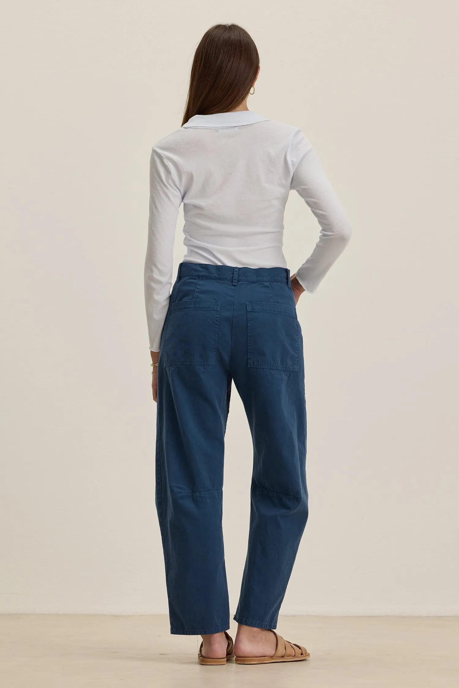 Velvet Brylie Cotton Twill Pants Jasper